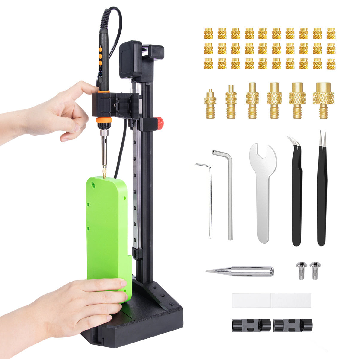 Πρέσα σπειρωμάτων για 3d prints Mintion Nutopress Pro Heat Insert Press Kit,0715235125687