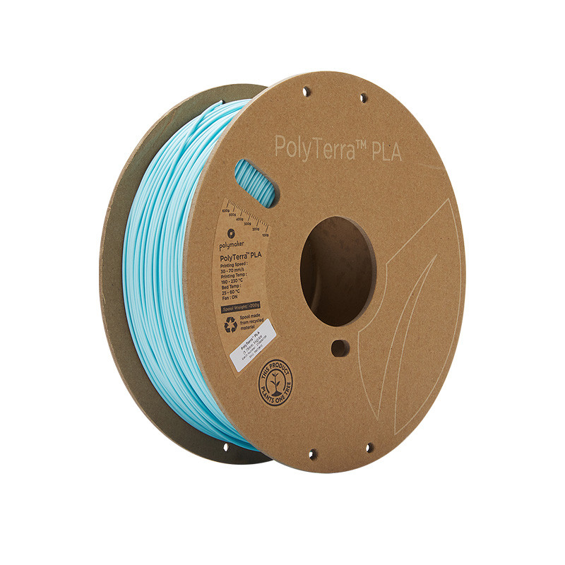Polymaker Polyterra PLA  1.75mm  1Kg Ice 6938936709107