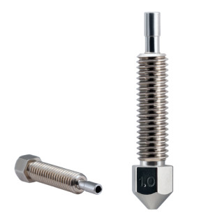 Micro Swiss Brass Plated Wear Resistant Nozzle 1.00 For Flowtech™ Hotend 850041631240